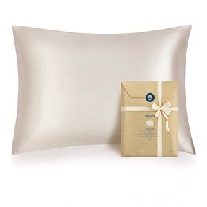 Cream Satin Pillowcase Set (A241)